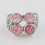 Natural Tourmaline 925 Sterling Silver Ring