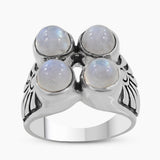 Natural Tourmaline 925 Sterling Silver Rings