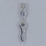 Tanzanite 925 Sterling Silver Pendant