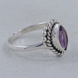925 Sterling Silver Amethyst Rings