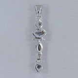 925 Silver Rainbow Moonstone Pendant