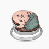 Copper Silver Rings