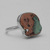 Copper Silver Rings