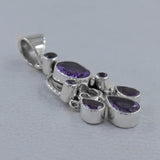 925 Sterling Silver Amethyst Pendant