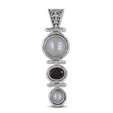 925 Sterling Silver Pearl Pendant