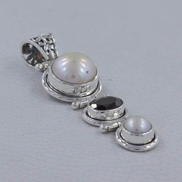 925 Sterling Silver Pearl Pendants
