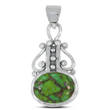 Abalone Shell 925 Silver Pendant