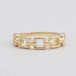 Gold Vermeil Band Rings