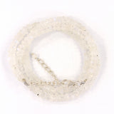 Natural Rainbow Moonstone Rondelle Beads Necklace