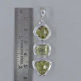 925 Starling Silver Lemon Topaz Pendant