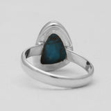 925 Silver Blue Copper Turquoise Rings
