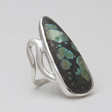 Peanut Wood Jasper Silver Rings