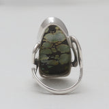 Peanut Wood Jasper Silver Rings