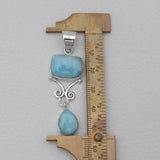 925 Silver Rainbow Moonstone Pendants