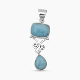 925 Silver Rainbow Moonstone Pendants