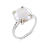 Pearl Silver Ring