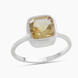 Amethyst Silver Rings