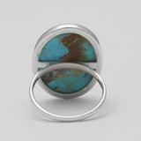 Natural Ocean Jasper Silver Rings
