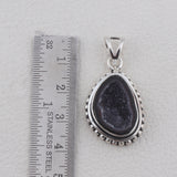 Coconut Druse Gemstone 925 Solid Silver Pendant Set