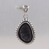 Coconut Druse Gemstone 925 Solid Silver Pendant Set