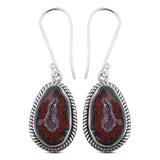 Coconut Geode 925 Sterling Silver Handmade Jewelry Pendant Set