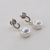 Fresh Water Pearl Gemstone 925 Sterling Silver Jewelry Set