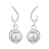 Fresh Water Pearl Gemstone 925 Sterling Silver Jewelry Set