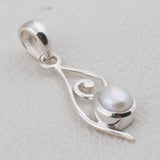 Fresh Water Pearl Gemstone 925 Sterling Silver Jewelry Set