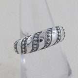 925 Sterling Silver Women Designer Band Ring