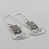 925 Sterling Silver Fillgree Designer Pendant Set