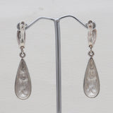 925 Sterling Silver Marcasite Earrings