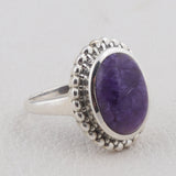 Charoite Gemstone 925 Sterling Silver Jewelry Set