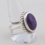 Charoite Gemstone 925 Sterling Silver Jewelry Set