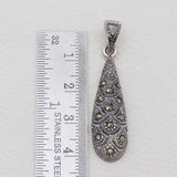 925 Sterling Silver Marcasite Pendants