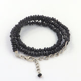 Natural Black Spinel Beads Wholesale Gemstone