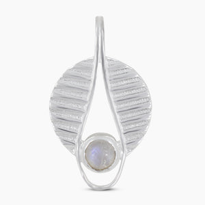 925 Silver Rainbow Moonstone Pendants