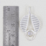 925 Silver Rainbow Moonstone Pendant