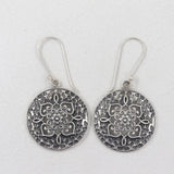 925 Sterling Silver Fillgree Designer Pendant Set