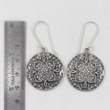 925 Sterling Silver Fillgree Designer Pendant Set