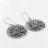 925 Sterling Silver Fillgree Designer Pendant Set