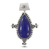 Lapis Lazuli 925 Sterling Silver Jewelry Set