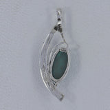 Rainbow Moonstone 925 Silver Pendant