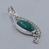 Rainbow Moonstone 925 Silver Pendant