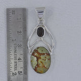 Labradorite Gemstone Silver Pendant