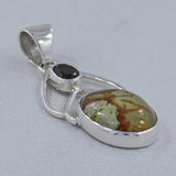 Labradorite Gemstone Silver Pendant