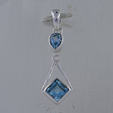 925 Silver Rainbow Moonstone Pendant