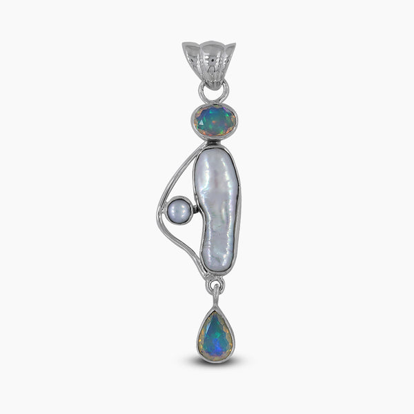 Fresh Water Pearl Silver Pendants