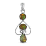 Ethiopian Opal silver Pendant