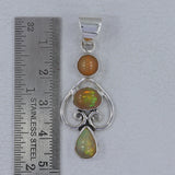 Ethiopian Opal silver Pendant