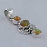 Ethiopian Opal silver Pendant